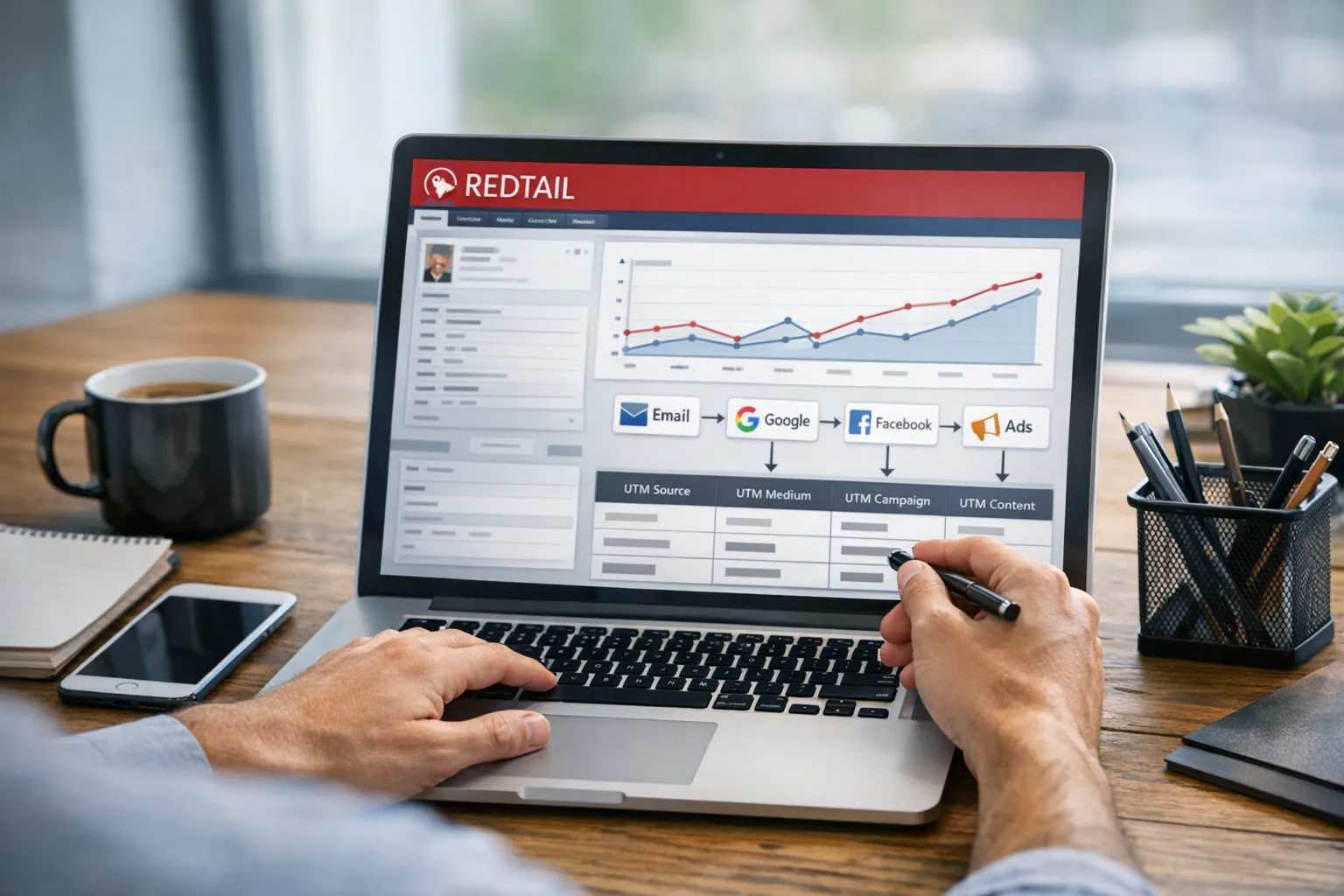 How to Track UTM Parameters in Redtail CRM [4 Quick Steps]