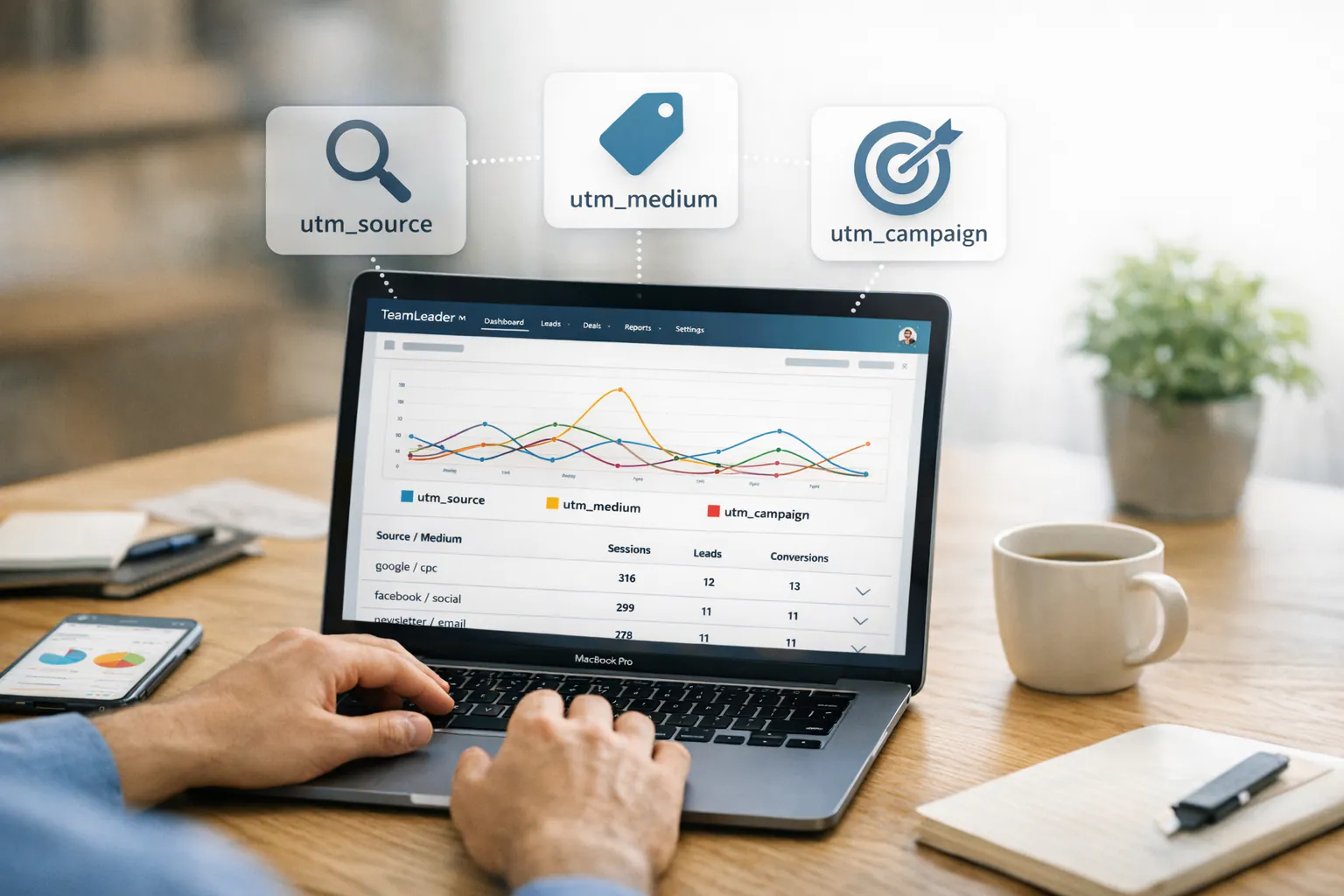 How to Track UTM Parameters in TeamLeader CRM (2026)